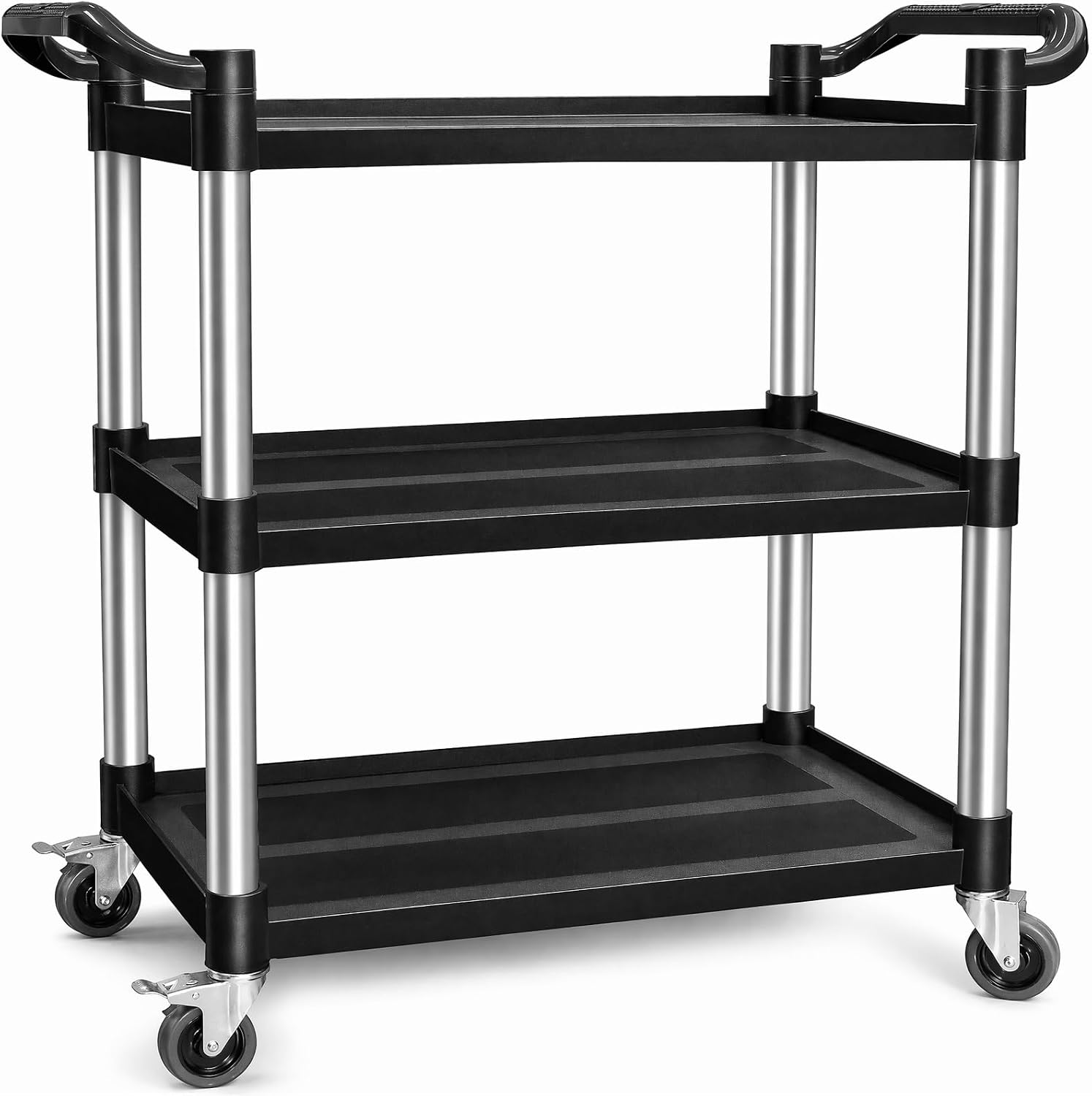 3-Tier Rolling Plastic Utility Cart