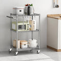 3-Tier Heavy-Duty Metal Rolling Utility CartWayfair